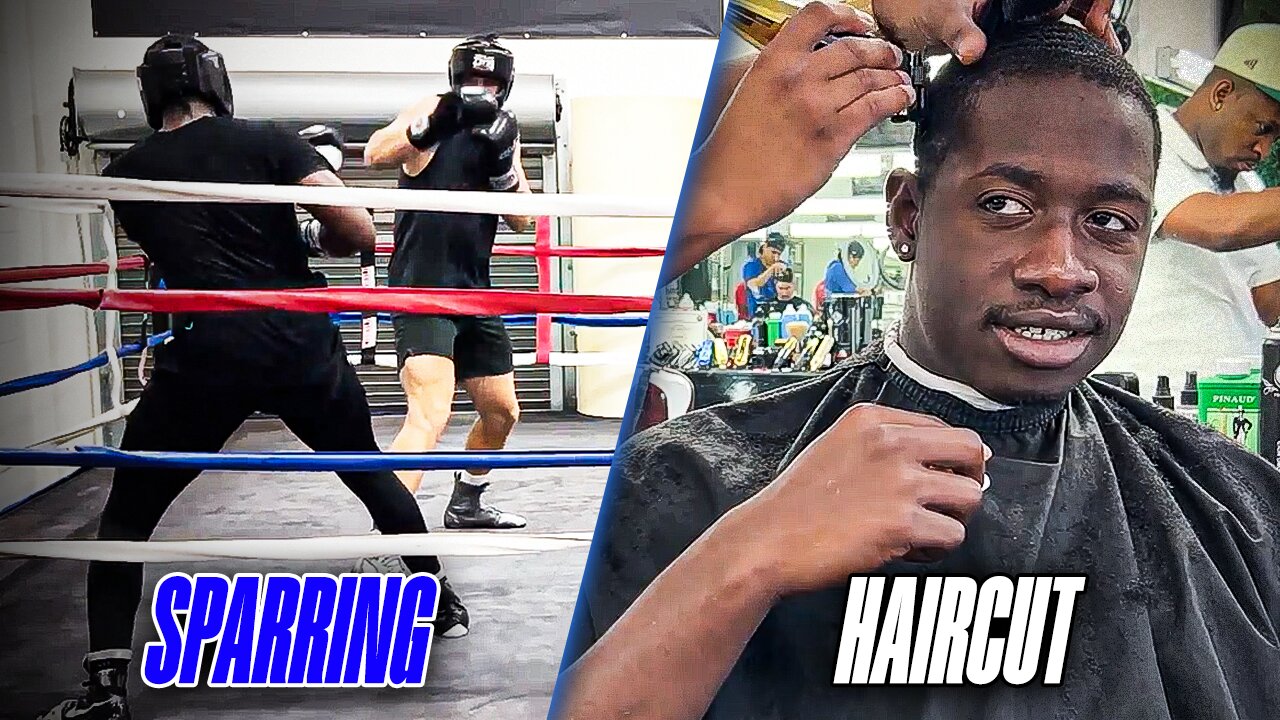 Haircuts and Sparring Boxing