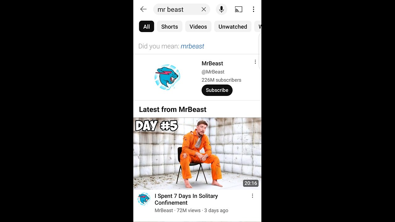 Mr beast I spent my 5 days in solitary viral