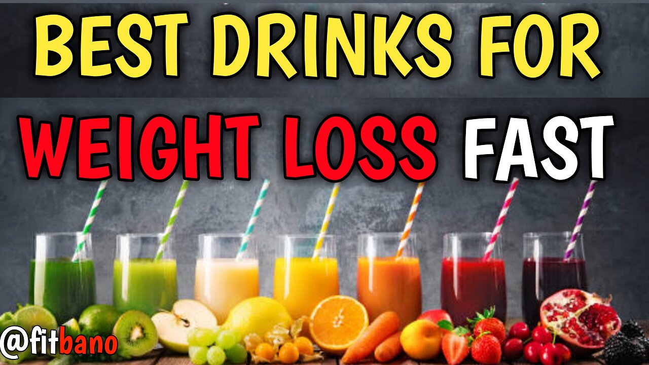 Best Drinks To Help Burn🔥 Belly Fat Fast🚀