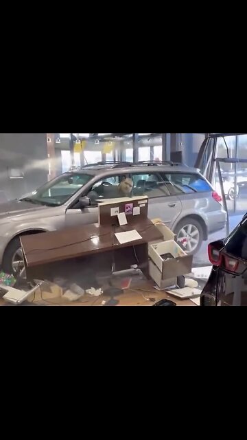 Customer Wrecks $4K Car and Dealership in Fiery Dispute Over Refund Policy