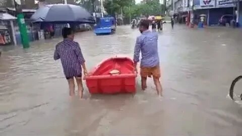 সিলেটের বন্যা পরিস্থিতির সর্বশেষ অবস্থা। দেখুন ভিডিওতে।