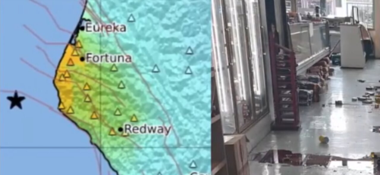 6.4 Earthquake hits Humboldt California just off the coast 10 miles deep in the ocean.