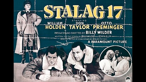 STALAG 17 (1953) William Holden, Peter Graves & Otto Preminger FULL MOVIE in HD