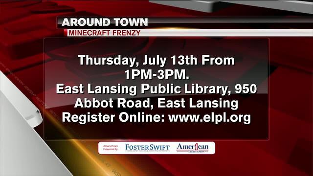 Around Town 7/12/17: Minecraft Frenzy at East Lansing Public Library