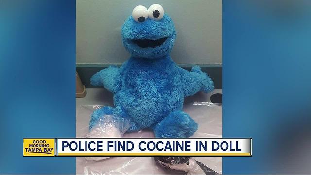 Me want cocaine? Drugs found inside Cookie Monster doll in the Florida Keys