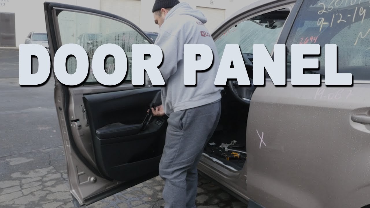 How To Remove a Car Door Panel Card - 2015 Subaru Forester