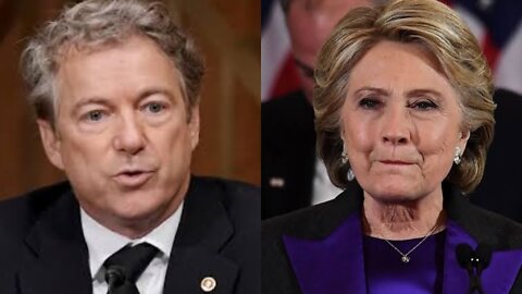 "SHE'S GUILTY, LOCK HER UP" RAND PAUL DEMANDS HILLARY CLINTON ARREST