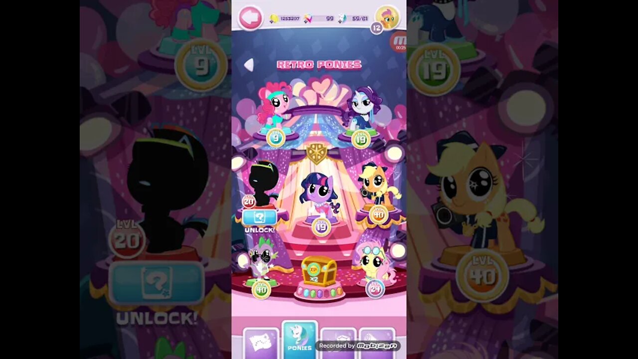 Retro Twilight has been maxed out! / MLP: Pocket Ponies
