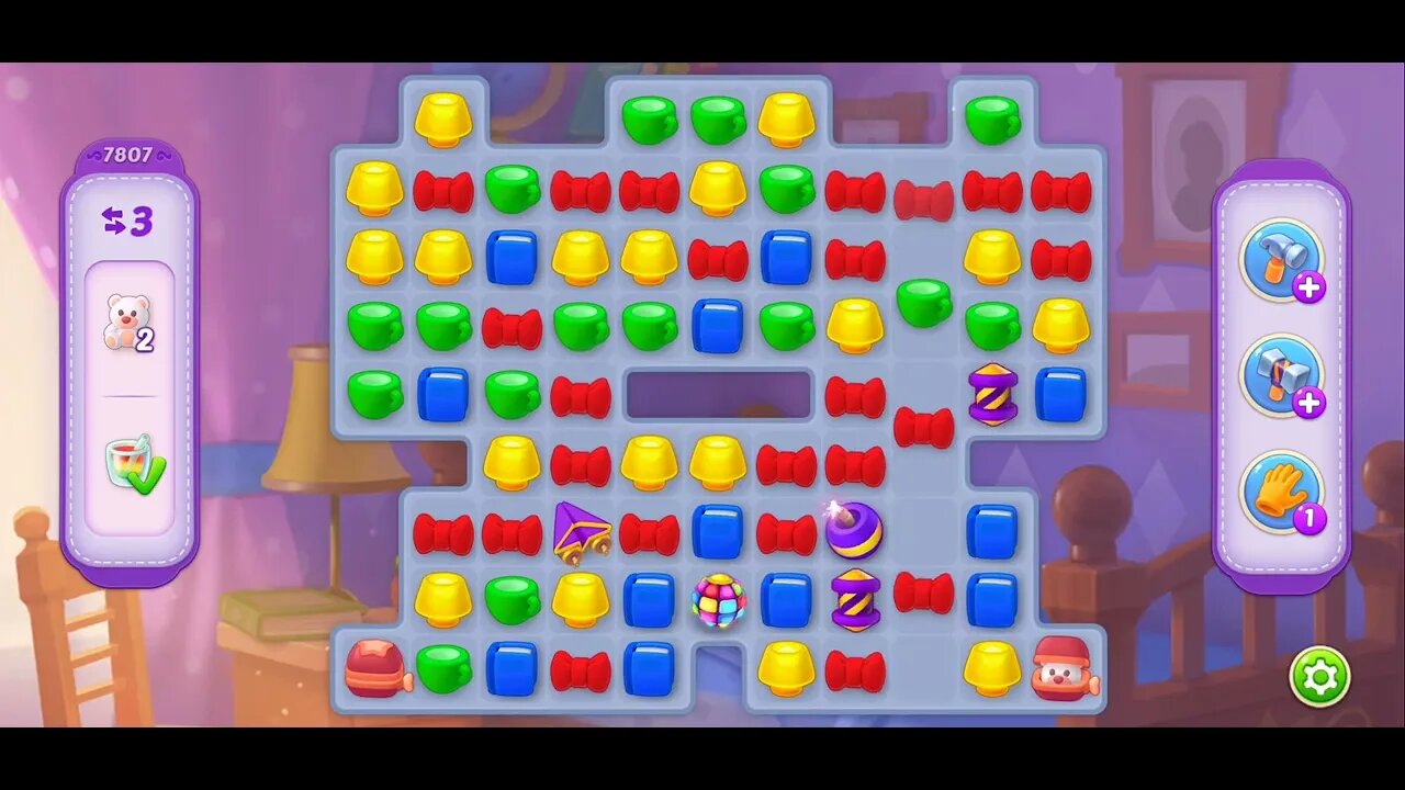 Playrix Homescapes Gameplay Walkthrough Level 7807