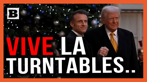 Vive La Turntables! Macron Rolls Out Red Carpet for Trump at Notre Dame Reopening