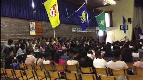 SOUTH AFRICA - Cape Town - Janet Ntozini's memorial at Muzinberg High(Video) (ck9)