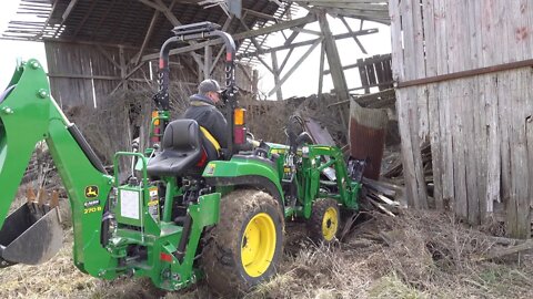 Barn Demolition!