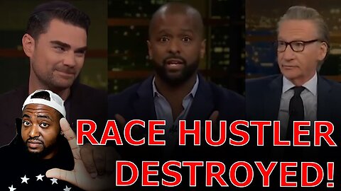 Bill Maher And Ben Shapiro INSTANTLY Shut Down Black CNN Race Hustler Crying RACISM And VICTIMHOOD