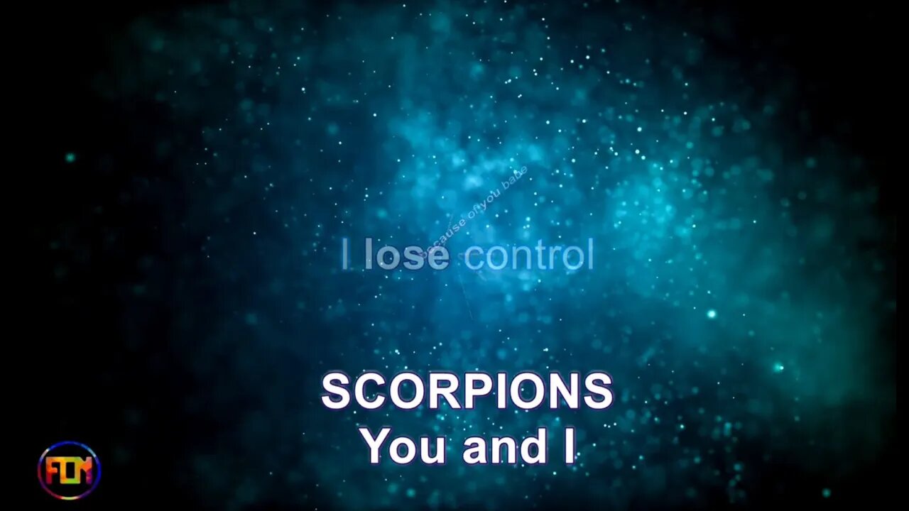 SCORPIONS - You And I - Lyrics, Paroles, Letra (HD)