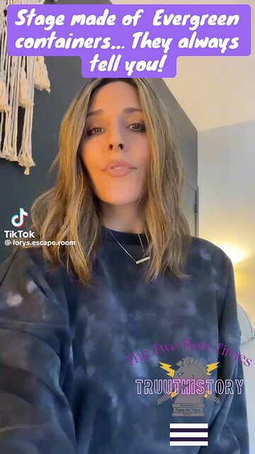 Stage made of Evergreen containers… they always tell you!