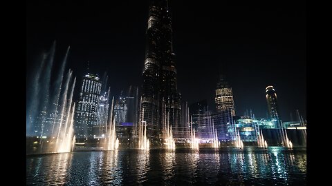 Dubia fountain dance