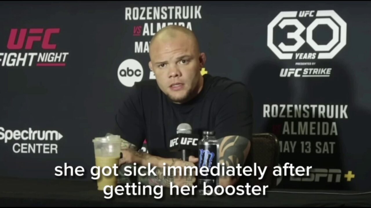 UFC Fighter Anthony Smith Discloses Blood Clot Experience Post mRNA COVID Vaccine