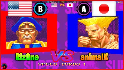 Super Street Fighter II X (Riz0ne Vs. animalX) [U.S.A Vs. Japan]