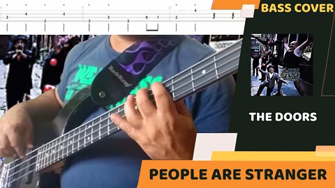 The Doors - People Are Strange - Bass Cover & Tabs