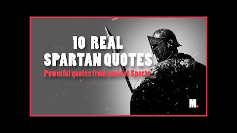 Spartan Quotes to Strengthen Your Character