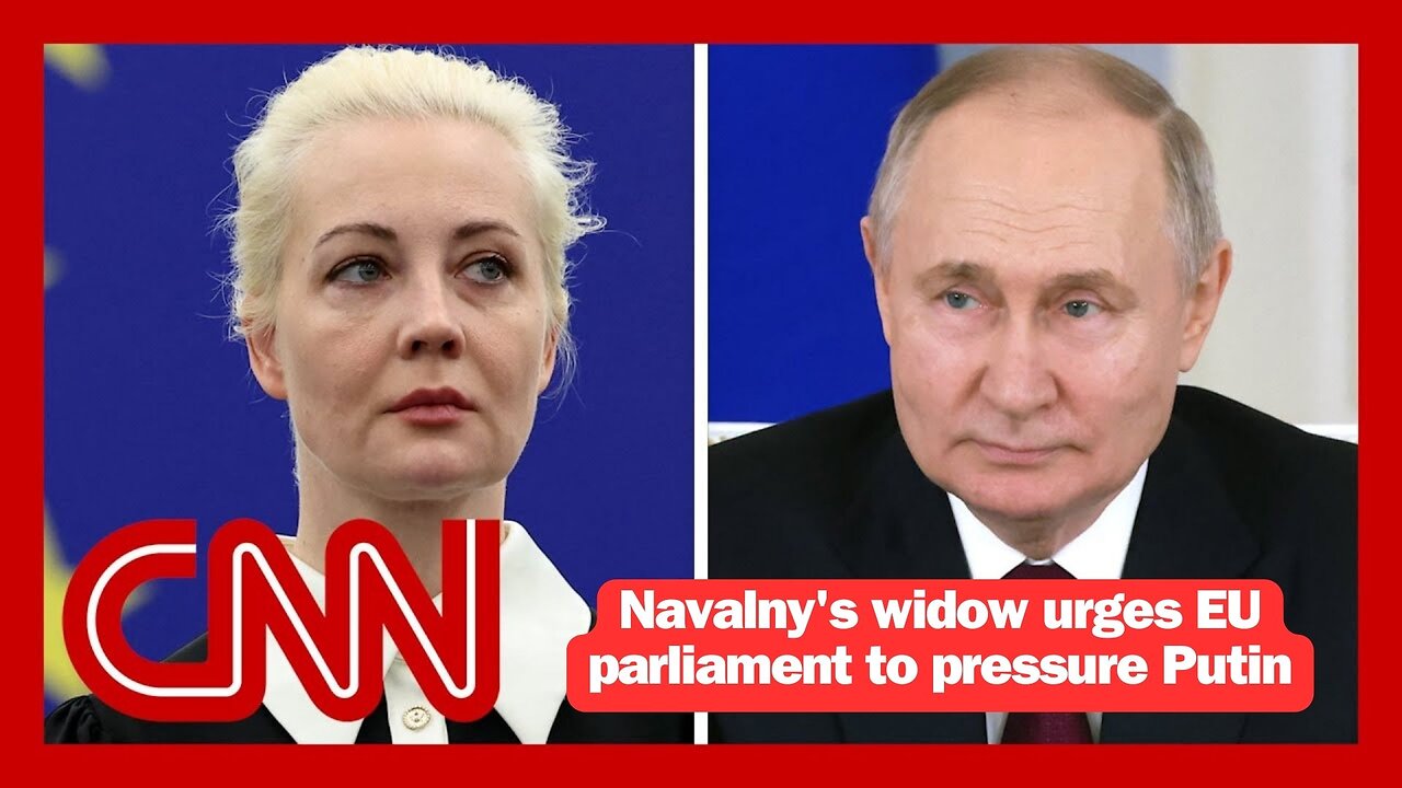 Navalny's widow urges EU parliament to pressure Putin