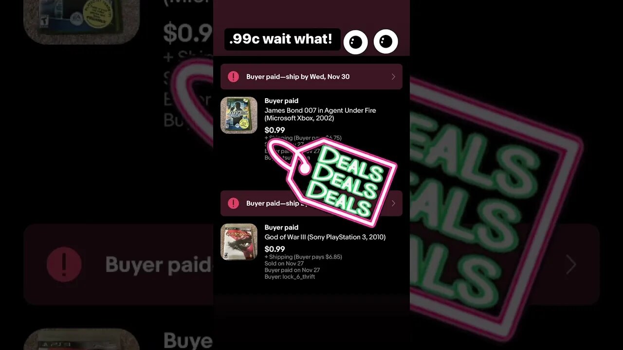 .99c boom! Check out our ebay store!