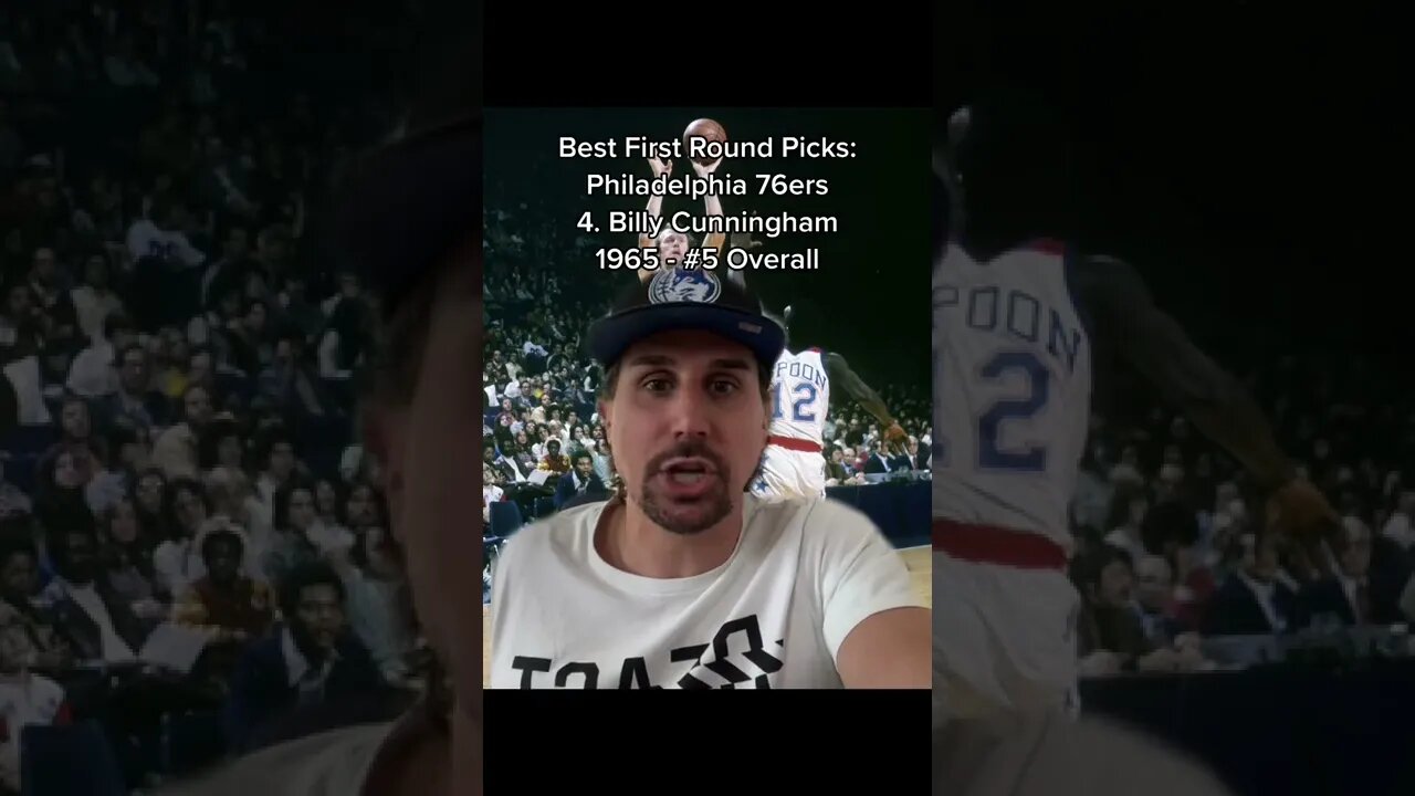 Philadelphia 76ers Greatest First Round Draft Picks #shorts