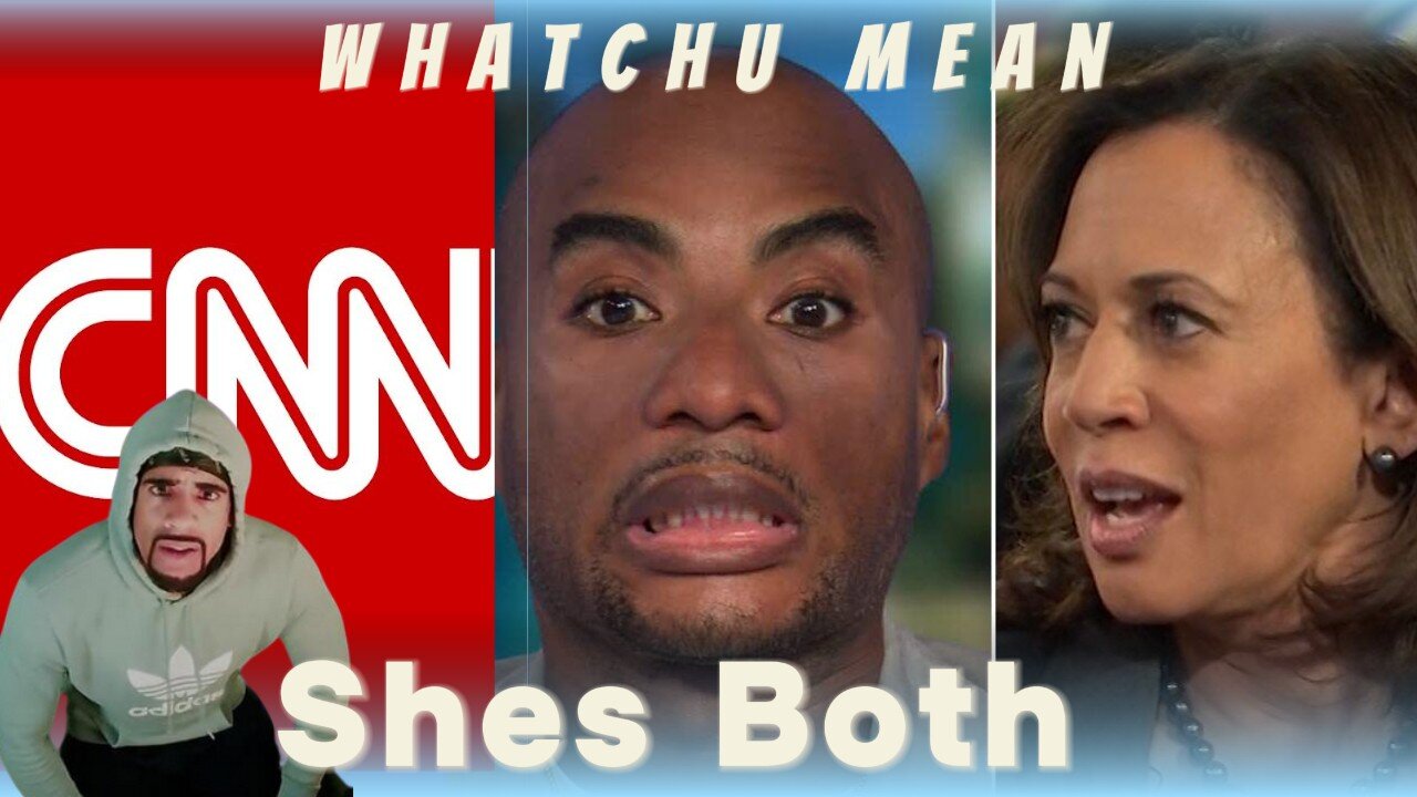 Charlamagne Freaks out on cnn after caller saying kamala aint black
