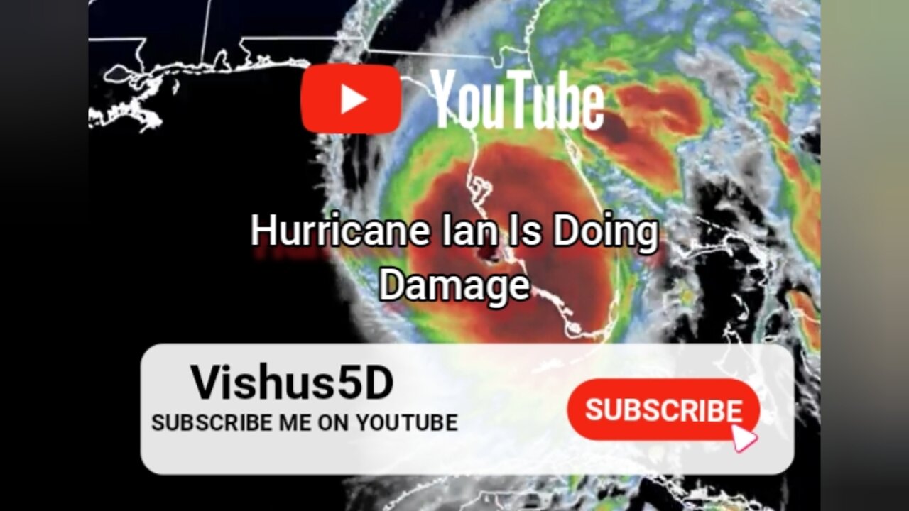 Hurricane Ian Is Doing Damage #VishusTv 📺