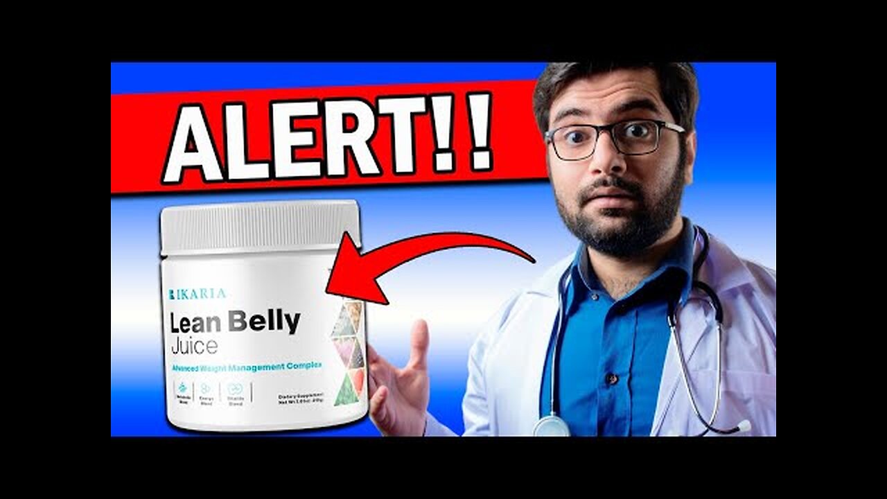 IKARIA LEAN BELLY JUICE ((⚠️WARNING!!⚠️)) Lean Belly Juice - Ikaria Juice Review!