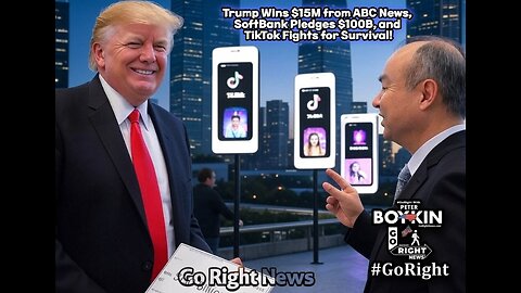 Trump Wins $15M from ABC News, SoftBank Pledges $100B, and TikTok Fights for Survival!