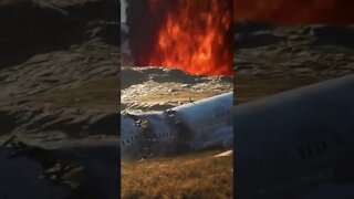 plane crashed vs fire tornado