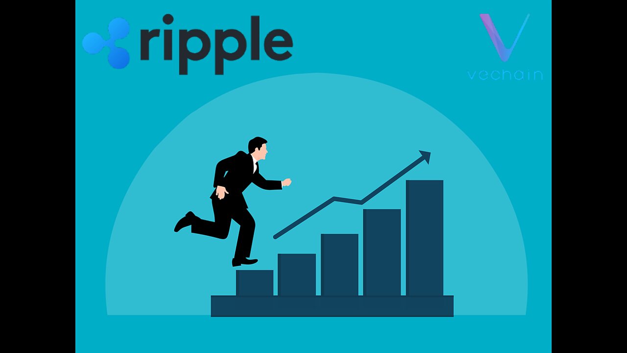 Coinbase QR Code Ad, Ripple & Vechain!