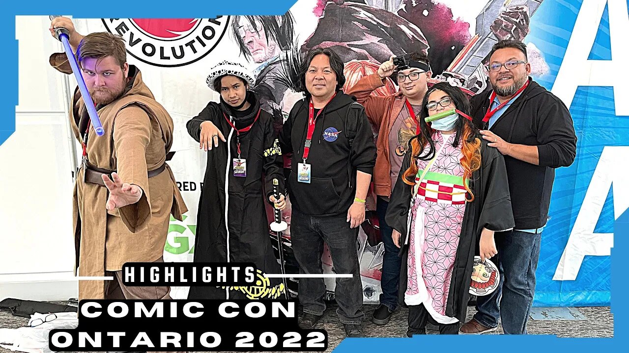 Comic Con Revolution Ontario Highlights 2022 + Kids Cosplay Contest