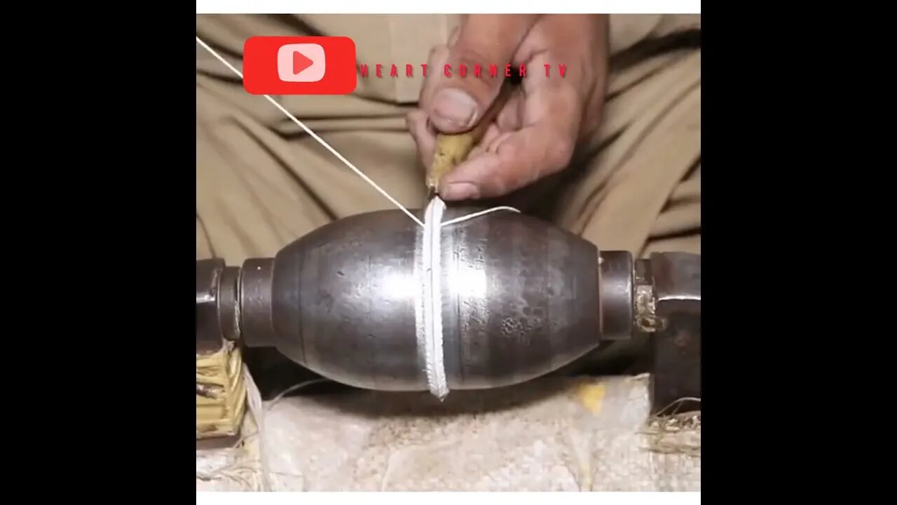 How cricket balls are made, international level balls are made in Sialkot #cricket #sialkot