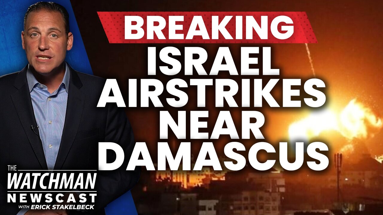 Israel AIRSTRIKES Near Damascus; Iran Threatens to DESTROY Tel Aviv & Haifa | Watchman Newscast