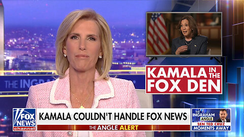 Laura Ingraham: Kamala Harris Should Have Answered These Questions Months Ago