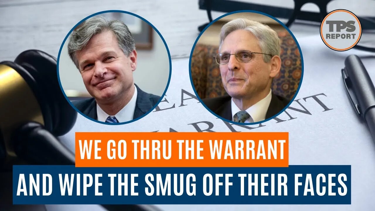 FBI raid warrant puts Garland and Wray on the spot.