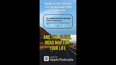 Make God’s Word the roadmap for your life. Place Your Faith in Jesus. | Honestly Radio Podcast