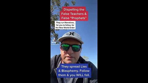 The False Teachers & False Prophets Are Running Israel False Narratives For The New World Order And The Rothchild’s