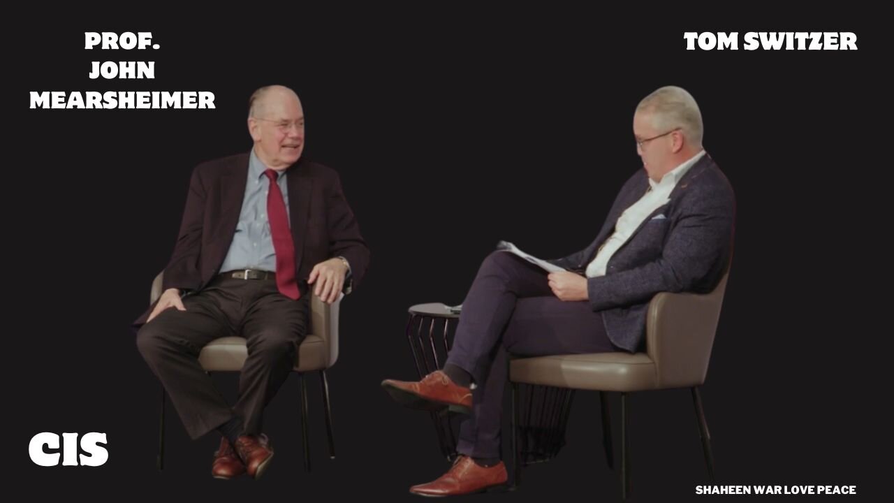 CIS | Why Israel is in deep trouble: Prof. John Mearsheimer with Tom Switzer