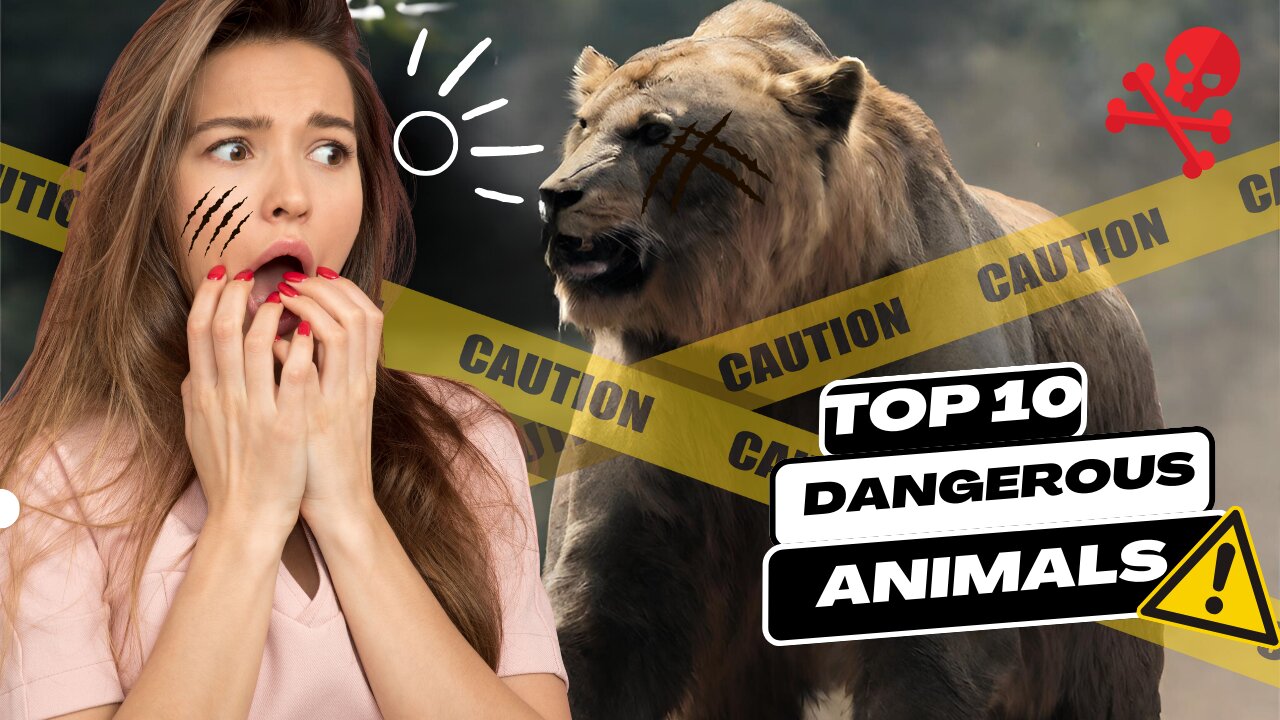 "Unveiling Nature's Most Lethal: Top 10 Dangerous Animals in the World"