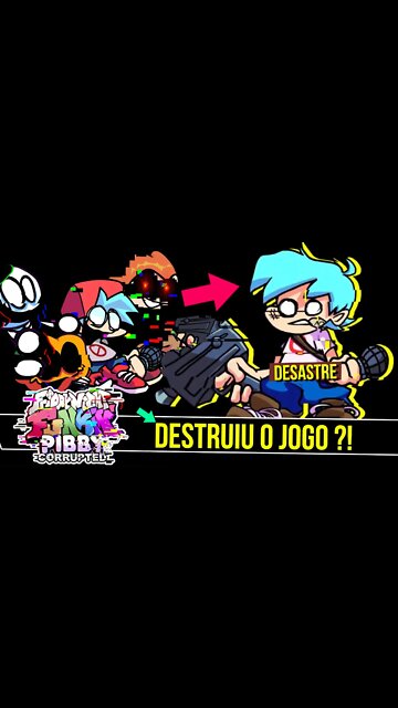 Namorado foi Corrompido no Friday Night Funkin | VS Corrupted BF #shorts