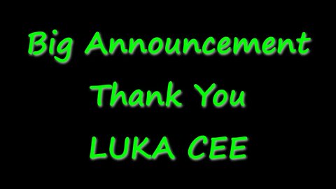Big Announcement on a Group Build