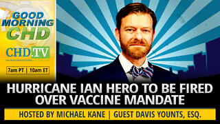 Hurricane Ian Hero To Be Fired Over Vaccine Mandate