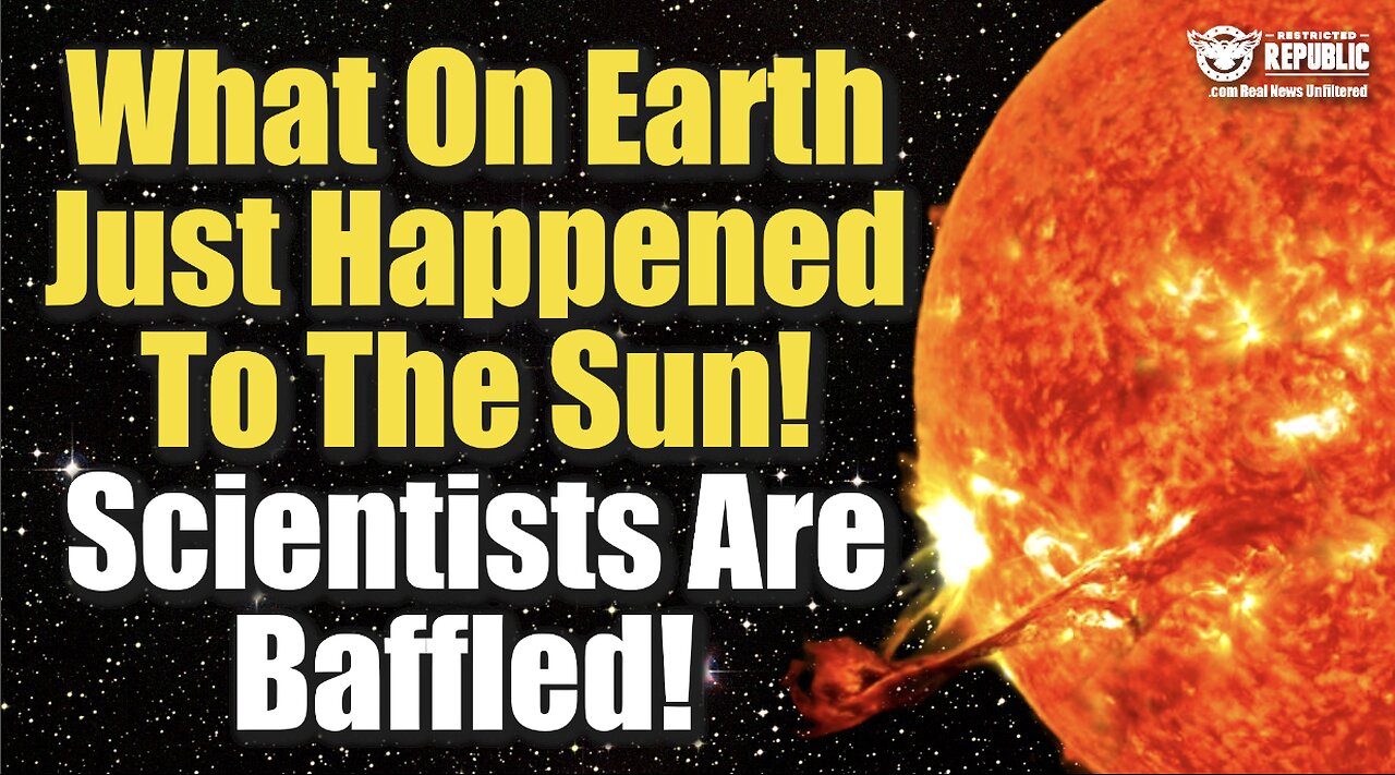 What On Earth Just Happened To The Sun?! Scientists Baffled!