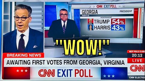 CNN already looking PANICKED over Independent votes in GEORGIA!