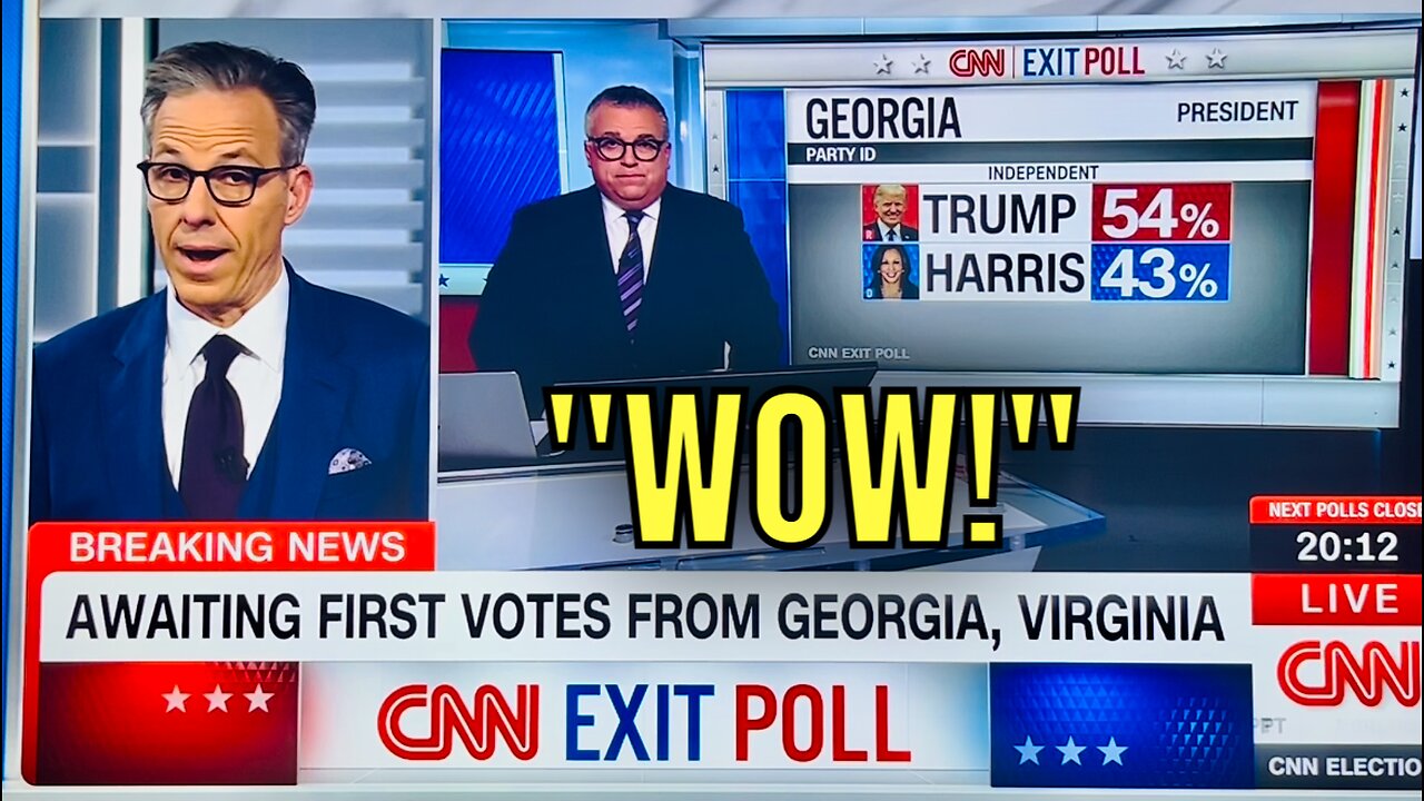 CNN already looking PANICKED over Independent votes in GEORGIA!