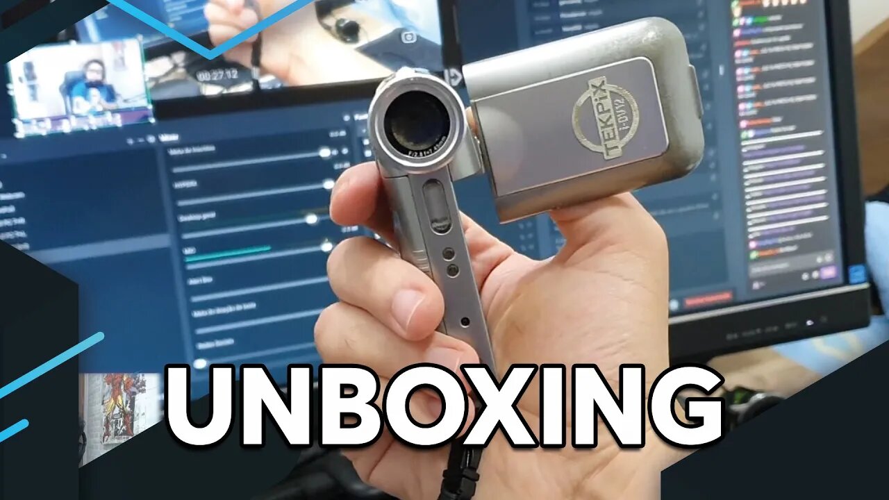 UNBOXING DA TEKPIX, A CÂMERA DIGITAL MAIS VENDIDA DO BRASIL