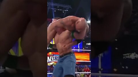 John Cena vs The Rock #shorts